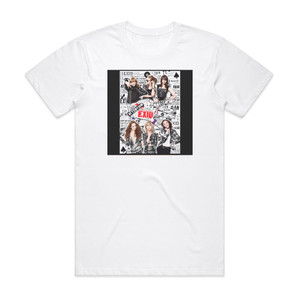 Exid Holla Album Cover T-Shirt White Exid Holla Album Cover T-Shirt White