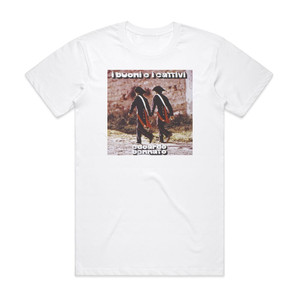 Edoardo Bennato I Buoni E I Cattivi Album Cover T-Shirt White Edoardo Bennato I Buoni E I Cattivi Album Cover T-Shirt White