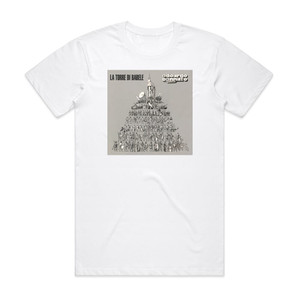 Edoardo Bennato La Torre Di Babele Album Cover T-Shirt White Edoardo Bennato La Torre Di Babele Album Cover T-Shirt White