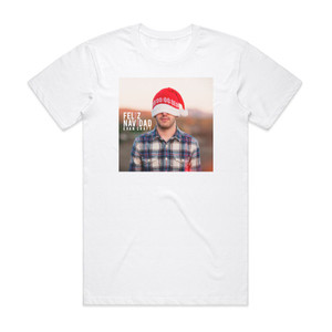 Evan Craft Feliz Navdad Album Cover T-Shirt White Evan Craft Feliz Navdad Album Cover T-Shirt White