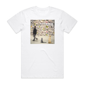 Evidence Cats Dogs Album Cover T-Shirt White