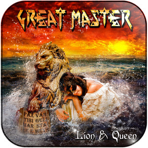 Great Master Lion Queen Album Cover Sticker Great Master Lion Queen Album Cover Sticker