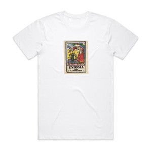 Enigma Age Of Loneliness Album Cover T-Shirt White Enigma Age Of Loneliness Album Cover T-Shirt White