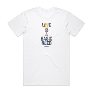 Embrace Love Is A Basic Need Album Cover T-Shirt White