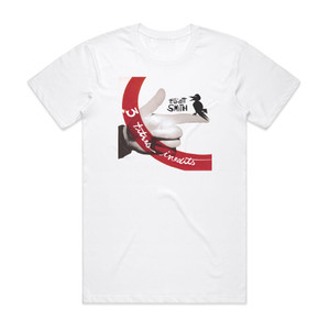 Elliott Smith 3 Titres Inedits Album Cover T-Shirt White Elliott Smith 3 Titres Inedits Album Cover T-Shirt White