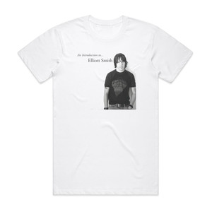 Elliott Smith An Introduction To Elliott Smith Album Cover T-Shirt White Elliott Smith An Introduction To Elliott Smith Album Cover T-Shirt White