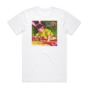 Eatliz Violently Delicate Album Cover T-Shirt White Eatliz Violently Delicate Album Cover T-Shirt White