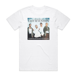East 17 The Very Best Of Album Cover T-Shirt White East 17 The Very Best Of Album Cover T-Shirt White