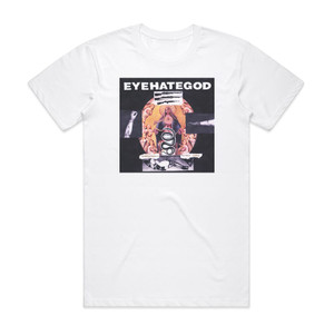 Eyehategod Confederacy Of Ruined Lives Album Cover T-Shirt White Eyehategod Confederacy Of Ruined Lives Album Cover T-Shirt White