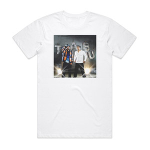 Erik og Kriss Tabu Album Cover T-Shirt White Erik og Kriss Tabu Album Cover T-Shirt White