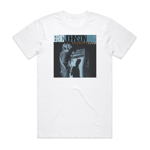 Eric Johnson Europe Live Album Cover T-Shirt White Eric Johnson Europe Live Album Cover T-Shirt White