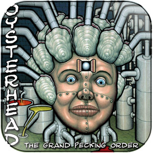 Oysterhead The Grand Pecking Order Album Cover Sticker Oysterhead The Grand Pecking Order Album Cover Sticker