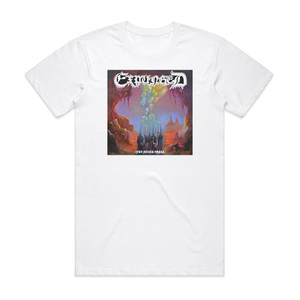 Expunged Into Never Shall Album Cover T-Shirt White Expunged Into Never Shall Album Cover T-Shirt White