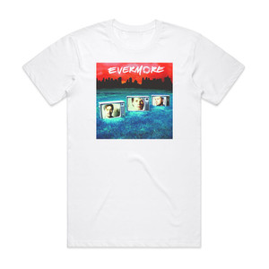 Evermore Evermore Album Cover T-Shirt White Evermore Evermore Album Cover T-Shirt White