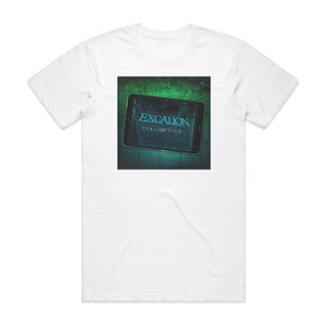 Excalion Centenarian Album Cover T-Shirt White Excalion Centenarian Album Cover T-Shirt White