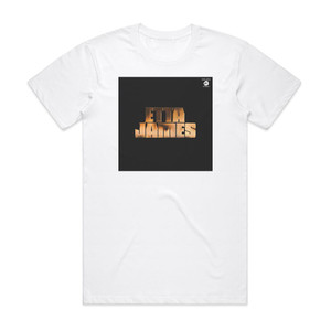 Etta James Etta James Album Cover T-Shirt White Etta James Etta James Album Cover T-Shirt White