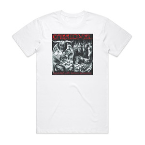 Embrional Absolutely Anti Human Behaviors Album Cover T-Shirt White Embrional Absolutely Anti Human Behaviors Album Cover T-Shirt White