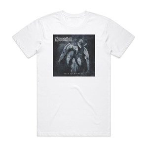 Evocation Dead Calm Chaos Album Cover T-Shirt White Evocation Dead Calm Chaos Album Cover T-Shirt White
