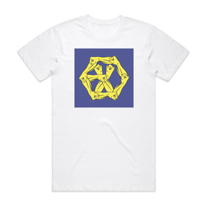 EXO The War The Power Of Music 1 Album Cover T-Shirt White EXO The War The Power Of Music 1 Album Cover T-Shirt White