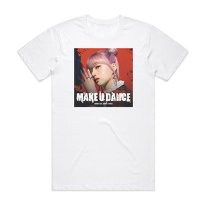 Eunha Make U Dance Album Cover T-Shirt White Eunha Make U Dance Album Cover T-Shirt White