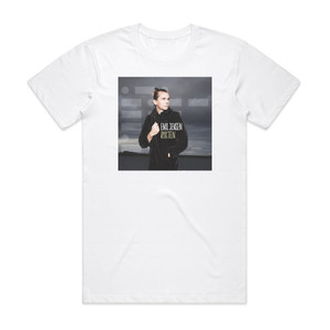 Emil Jensen Rykten Album Cover T-Shirt White Emil Jensen Rykten Album Cover T-Shirt White