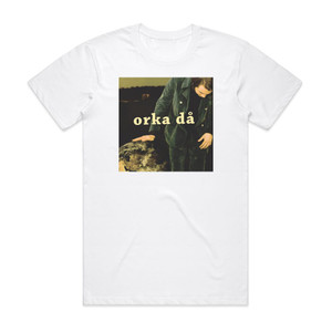 Emil Jensen Orka D Album Cover T-Shirt White Emil Jensen Orka D Album Cover T-Shirt White