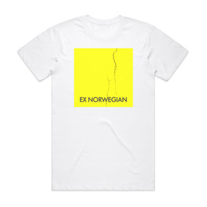 Ex Norwegian Crack Album Cover T-Shirt White