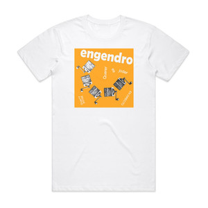 Engendro Querer Es Joder Album Cover T-Shirt White Engendro Querer Es Joder Album Cover T-Shirt White
