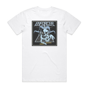 Enforcer From Beyond 1 Album Cover T-Shirt White Enforcer From Beyond 1 Album Cover T-Shirt White