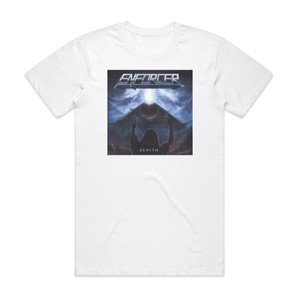 Enforcer Zenith Album Cover T-Shirt White Enforcer Zenith Album Cover T-Shirt White