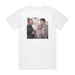 Eros Ramazzotti Non Siamo Soli Album Cover T-Shirt White Eros Ramazzotti Non Siamo Soli Album Cover T-Shirt White