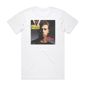 Eros Ramazzotti Terra Promessa Album Cover T-Shirt White Eros Ramazzotti Terra Promessa Album Cover T-Shirt White