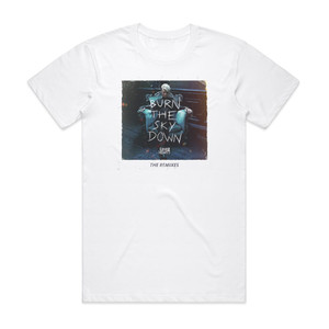 Emma Hewitt Burn The Sky Down 1 Album Cover T-Shirt White Emma Hewitt Burn The Sky Down 1 Album Cover T-Shirt White