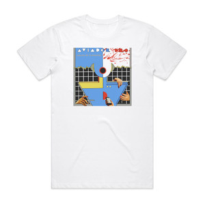 El Aviador Dro Selector De Frecuencias Album Cover T-Shirt White