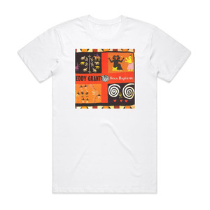 Eddy Grant Soca Baptism Album Cover T-Shirt White Eddy Grant Soca Baptism Album Cover T-Shirt White