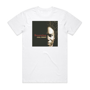 Eddy Grant Reparation Album Cover T-Shirt White Eddy Grant Reparation Album Cover T-Shirt White