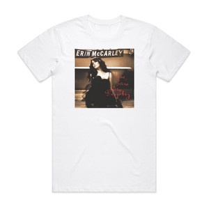 Erin McCarley Love Save The Empty Album Cover T-Shirt White Erin McCarley Love Save The Empty Album Cover T-Shirt White
