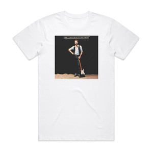 Eric Clapton Just One Night 1 Album Cover T-Shirt White Eric Clapton Just One Night 1 Album Cover T-Shirt White