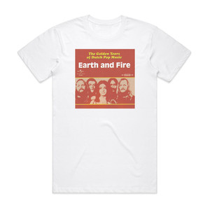 Earth and Fire Golden Years Of Dutch Pop Music Album Cover T-Shirt White