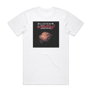 Exhumed Anatomy Is Destiny Album Cover T-Shirt White Exhumed Anatomy Is Destiny Album Cover T-Shirt White