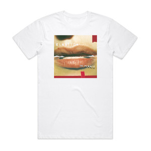 Elastica The Menace Album Cover T-Shirt White Elastica The Menace Album Cover T-Shirt White