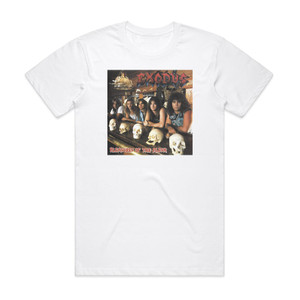 Exodus Pleasures Of The Flesh Album Cover T-Shirt White Exodus Pleasures Of The Flesh Album Cover T-Shirt White