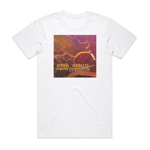 Erik Wollo Silent Currents Live At Stars End Album Cover T-Shirt White Erik Wollo Silent Currents Live At Stars End Album Cover T-Shirt White