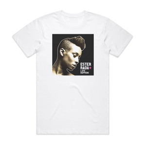 Ester Rada Life Happens Album Cover T-Shirt White Ester Rada Life Happens Album Cover T-Shirt White