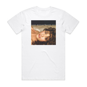 Emmy Rossum Inside Out Album Cover T-Shirt White Emmy Rossum Inside Out Album Cover T-Shirt White
