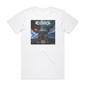 Exmortus Beyond The Fall Of Time Album Cover T-Shirt White Exmortus Beyond The Fall Of Time Album Cover T-Shirt White