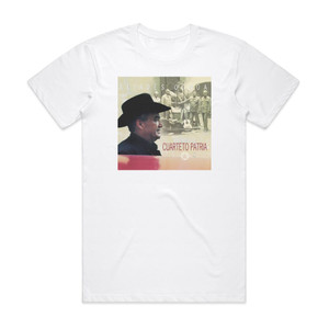 Eliades Ochoa Tributo Al Cuarteto Patria Album Cover T-Shirt White