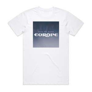 Europe Rock The Night The Very Best Of Europe Album Cover T-Shirt White