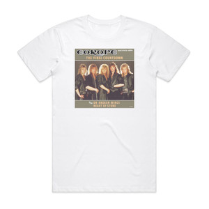 Europe The Final Countdown Album Cover T-Shirt White