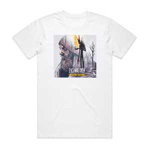 Eyes Wide Open Fire Is The Solution Album Cover T-Shirt White